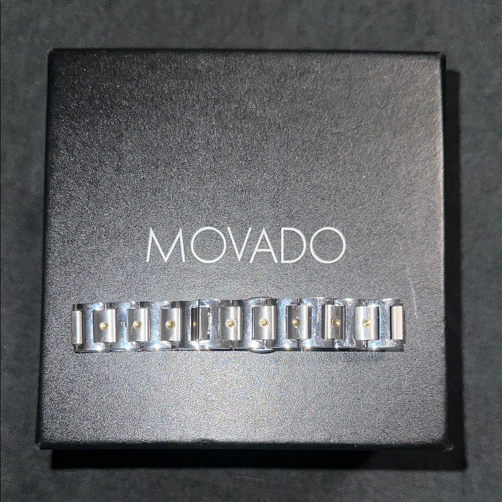 Movado Two-Tone Watch Bracelet